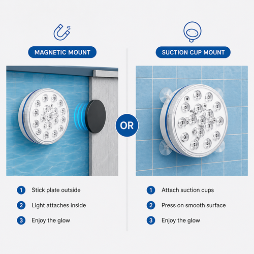 Lumières LED pour piscine