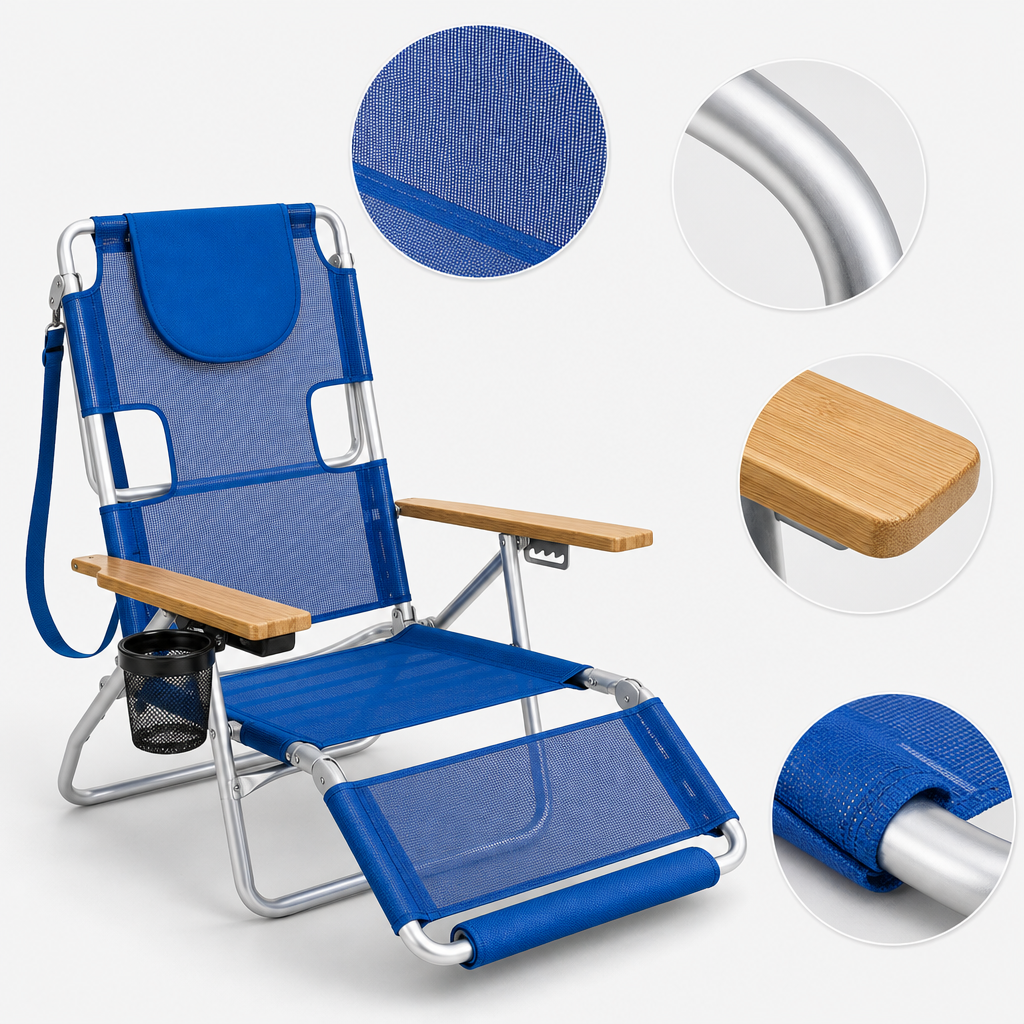 Beach Reclining Lounge Chair